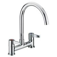 Bristan Design Utility Lever Deck Sink Mixer