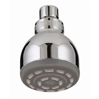 Bristan Single Function Rub Clean Fixed Shower Head Chrome