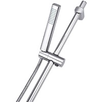 Bristan Square Shower Kit with Single Function Handset - Chrome