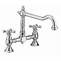 Bristan Colonial Bridge Sink Mixer Chrome