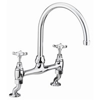 Bristan 1901 Bridge Sink Mixer Chrome