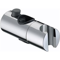 Bristan Slider Bracket with Push Button - Chrome