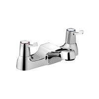 Bristan Lever Bath Filler with 3" Levers - Chrome