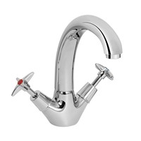 Bristan 5412 Value X Top Monobloc Sink Mixer Chrome Plated