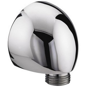 Bristan Round Wall Outlet - Chrome