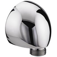 Bristan Round Wall Outlet - Chrome