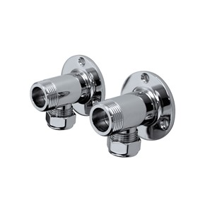Bristan Surface Mounted Wall Mount Fixing - Chrome