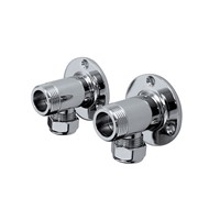 Bristan Surface Mounted Wall Mount Fixing - Chrome