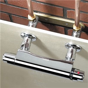 Bristan Recessed Wall Mount Fixing - Chrome