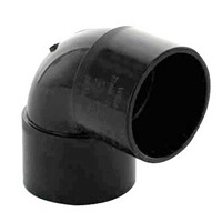 Express Solvent Waste Knuckle Bend 32mm x 90 Deg - Black