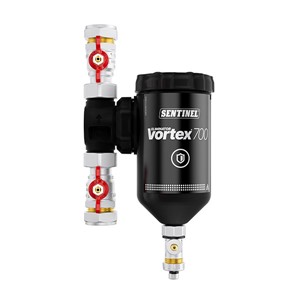 Sentinel Eliminator Vortex 700 Filter with 28mm Valves