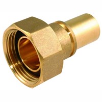 1" X 28mm Brass Gas Meter Union & Washer