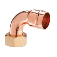 Express Solder Ring Copper Bent Tap Connector 22mm x 3/4"