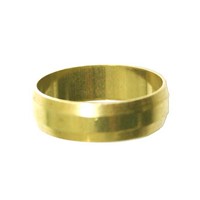 Express Compression Copper Brass Olive Ring Imperial 22mm x 3/4"