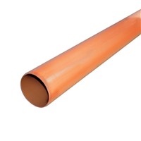 Express Underground Drainage 110mm x 3m Plain End Pipe