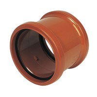 Express Underground Drainage 110mm Double Socket Coupling