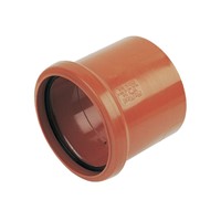 Express Underground Drainage 110mm Single Socket Coupling