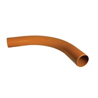 Express Underground Drainage 110mm x 45 Deg Plain End Long Radius Bend