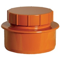 Express Underground Drainage 110mm Screwed Access Cap