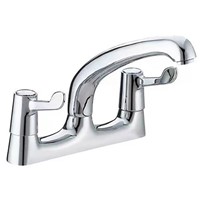Deva Vitality Lever Deck Mounted Sink Mixer Chrome - VL105