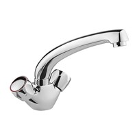Deva Vitality Round Sink Mixer Chrome - VR104