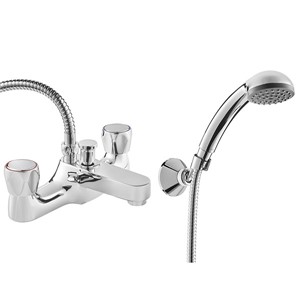 Deva Vitality Round Bath / Shower Mixer Chrome - VR106
