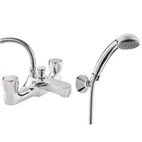 Deva Vitality Round Bath / Shower Mixer Chrome - VR106