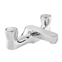 Deva Vitality Round Bath Filler Chrome - VR108