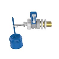 Dudley Hydroflo Side Inlet Standard Fill Valve with Brass Tail - 324299