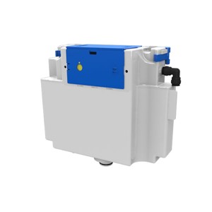 Dudley Vantage (with jacket) & Square Wave S3 Electronic Dual Flush Flush plate
