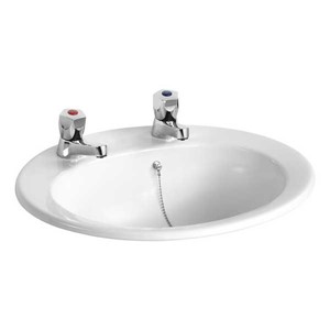Armitage Shanks Sandringham 21 50cm Countertop Basin 2 Tap Hole
