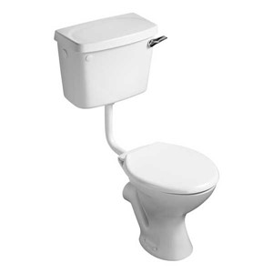 Armitage Shanks Sandringham 21 Low Level Cistern, Bottom Inlet, 6ltr Lever Flush