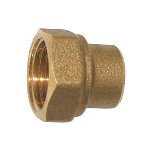 Express End Feed Reducing Female Coupling 15mm x 1/4"