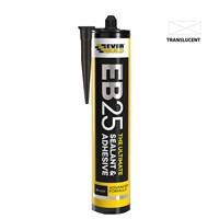 Everbuild EB25 Kitchen and Sanitary Sealant 300ml Clear