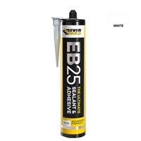 Everbuild EB25 Kitchen and Sanitary Sealant 300ml White