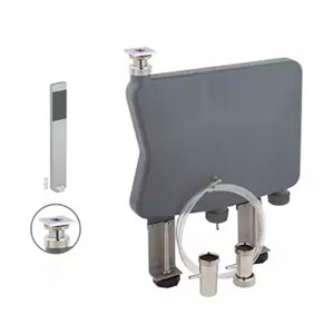 Vado Notion Deck Mounted Shower Kit with Capsule Technology Square Shroud Instinct Handset