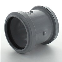 Express Pushfit Soil 110mm Slip Coupling - Black