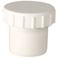 Express Solvent Waste Access Cap 32mm - White