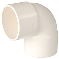 Express Solvent Waste Knuckle Bend 32mm x 90deg - White