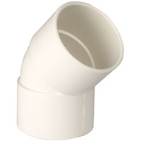 Express Solvent Waste Obtuse Bend 40mm x 135deg - White