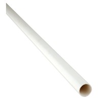 Express Overflow 3/4" x 3m Pipe - White