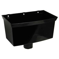 Express 65mm Square / 68mm Round Hopper - Black