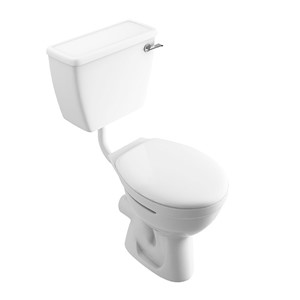 Express Comfort Height Low Level Lever WC Set & Standard Seat