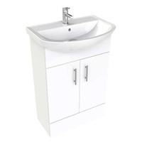 Inspirations Nexus 500 Vanity Basin Unit White Gloss