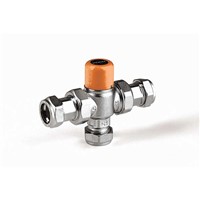 Express 22mm TMV2&3 Thermostatic Mixing Valve & Non Return Valve + Strainer