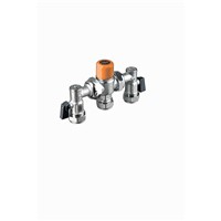 Express 15mm TMV2&3 Thermostatic Mixing Valve with Angle Valves