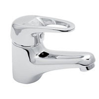 Express Hoy Mono Basin Mixer with Press Top Waste