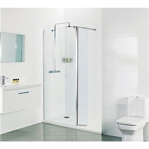 Inspirations 400 Pivoting Deflector Glass Panel