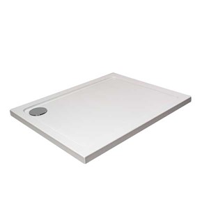 Inspirations 900mm x 760mm Rectangular Flat Top Shower Tray