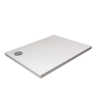 Inspirations 1000mm x 760mm Rectangular Flat Top Shower Tray